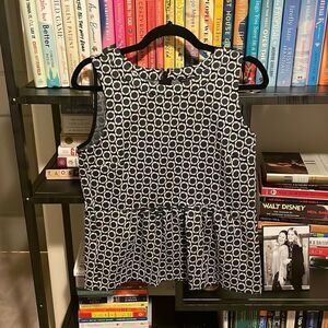 EUC Ann Taylor Peplum Top